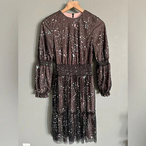 Fancy Women's Paint Splatter. Mid-Length‎ Dress. EU Size 36/US 6